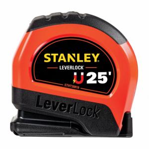 STANLEY STHT30818S Tape Measure, 25 ft Blade Length, 1 Inch Blade Width, in/ft/Fractional, Closed | CU4JZK 784JN9