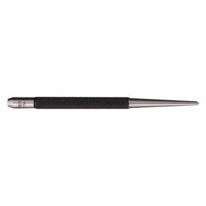 STARRETT 117AA Center Punch, 1/16 Inch Tip Size, Round, 3 Inch Overall Length, 1 7/8 Inch Taper Length | CU4MVD 26Y850