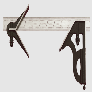 STARRETT 11HC-12-4R Combination Square | CU4MVY 26Y957