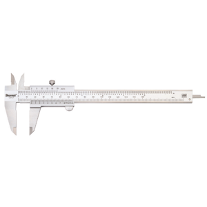 STARRETT 125MEA-6/150 Vernier Caliper, Stainless Steel, 0 - 6 Inch / 0 - 150 mm | AC4GYA 2ZUF4 / 61660