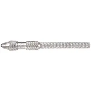 STARRETT 162A Pin Vise, 0 to 0.040 Inch Range, Nickel Plated | AC4HJX 2ZVG3 / 50599