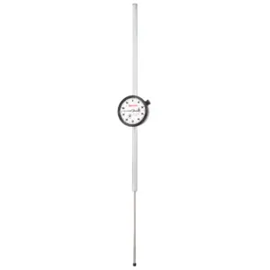 STARRETT 25-5041J Long Stroke Dial Indicator - Lug Backch to 5 Inch Range, Continuous Reading, AGD 2 | CU4NQT 26Z502