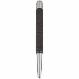 STARRETT 264F Center Punch, 3/16 Inch Tip Size, 4 1/2 Inch Overall Length, 1 5/8 Inch Taper Length | CU4MVH 26Y860