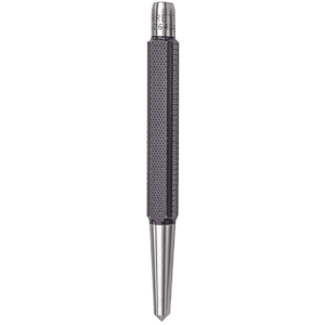 STARRETT 264G Center Punch, 1/4 Inch Tip Size, Square, 5 Inch Overall Length, 1 3/4 Inch Taper Length | CU4MVE 26Y861