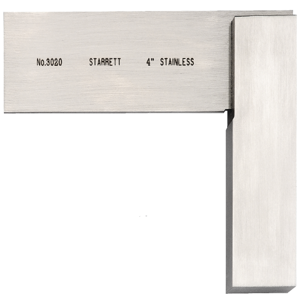 STARRETT 3020-4 Precision Square Stainless Steel | AC8HPV 3AER2 / 12226