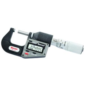 STARRETT 3732XFL-1 Electronic Micrometer, 0 to 1 Inch Range | AE6NAL 5UAR8 / 12268