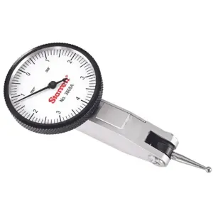 STARRETT 3808AC Horizontal Dial Test Indicator, Horizontal, 0 Inch to 0.008 Inch Range, 0-4-0 Dial Reading | CU4MYU 53VD52