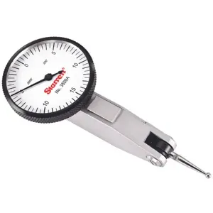 STARRETT 3809A Horizontal Dial Test Indicator, Horizontal, 0 Inch to 0.03 Inch Range, 0-15-0 Dial Reading | CU4MYX 53VD55