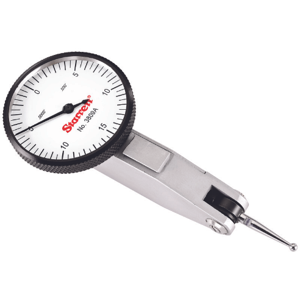 STARRETT 3809AC Horizontal Dial Test Indicator, Horizontal, 0 Inch to 0.03 Inch Range, 0-15-0 Dial Reading | CU4MYY 53VD56