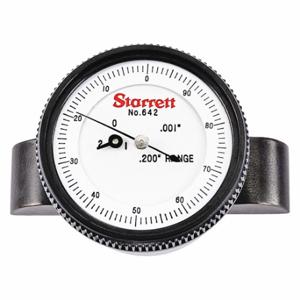 STARRETT 642Z Dial Depth Gauge, 0 Inch To 8.6 Inch Range, +/-0.001 Inch Accuracy, 0.001 Inch Graduations | CU4NHZ 26Z146