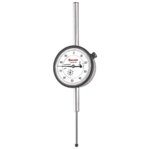 STARRETT 655-2041J Indicator Dialch to 2 Inch Range, Continuous Reading, 0-100 Dial Reading, AGD 3 | CU4NPR 26Z544