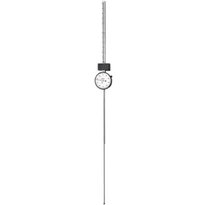 STARRETT 656-12041J Dial Indicator - Lug Back, 0 Inch To 12 Inch Range, Continuous Reading, 0-100 Dial Reading | CU4NQN 26Z605