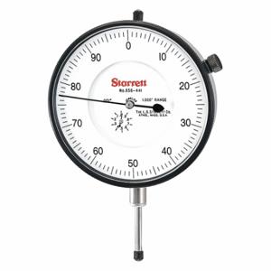 STARRETT 656-441J Dial Indicator - Lug Back, 0 Inch To 1 Inch Range, Continuous Reading, 0-100 Dial Reading | CU4NQM 26Z677