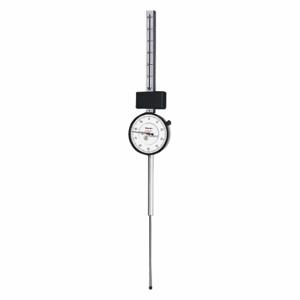 STARRETT 656-6041J Dial Indicator - Lug Back, 0 Inch To 6 Inch Range, Continuous Reading, 0-100 Dial Reading | CU4NQP 26Z683