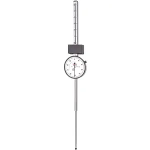 STARRETT 656-6041J Dial Indicator - Lug Back, 0 Inch To 6 Inch Range, Continuous Reading, 0-100 Dial Reading | CU4NQP 26Z683