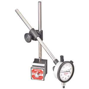 STARRETT 657E Dial Indicator & Mag Base Set, 0 Inch To 0.125 Inch Range, Balanced Reading, Agd 2 | CU4MYA 26Z923