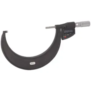 STARRETT 733.1MEXFLZ-150 Digital Outside Micrometer, 125 To 150 mm/4.920 Inch To 5.900 Inch Range, Ip67 | CQ9CMJ 60KA82