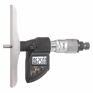 STARRETT 749.1BZ-6RL Electronic Digital Micrometer Depth Gage | CH6MQJ 60KC40