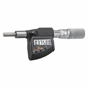 STARRETT 762.1NXRL Digital Micrometer Depth Gage, 0 Inch To 1 In/0 To 25 mm Range, ±0.0001 Inch Accuracy | CU4NAK 60KC30