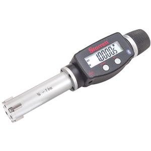 STARRETT 770BXTZ-1 Digital 3-Point Inside Micrometer, 0.75 Inch To 1 In/20 mm To 25 mm Range, Ip65 | CU4MZT 53VE28