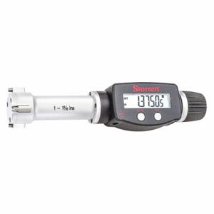 STARRETT 770BXTZ-138 Digital 3-Point Inside Micrometer, 1 Inch To 1.375 In/25 mm To 35 mm Range, Ip65 | CU4MZU 53VE34