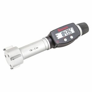 STARRETT 770BXTZ-2 Digital 3-Point Inside Micrometer, 1.375 Inch To 2 In/35 mm To 50 mm Range, Ip65 | CU4MZX 53VE36