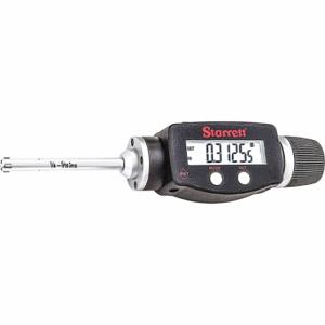 STARRETT 770BXTZ-312 Digital 3-Point Inside Micrometer, 0.25 Inch To 0.3125 In/6 mm To 8 mm Range, Ip65 | CU4MZM 53VE40