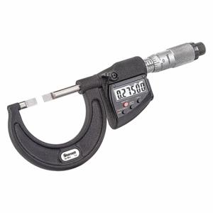 STARRETT 786.1MEP-100 Digital Blade Type Micrometer, 0 Inch To 0.984 In/75 To 100 mm Range | CU4MRU 60KC37