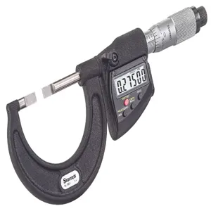 STARRETT 786.1P-1 Digital Blade Type Micrometer, 0 Inch To 1 Inch Range, Ip67 | CH6MRU 60KC65