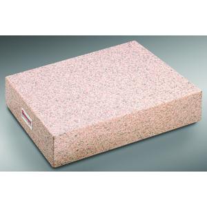 STARRETT 80610 Granite Surface Plate, Pink, Grade AA, 12 x 18 x 4 Inch Size | AE9ZMY G-80610 / 6PCN8