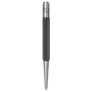 STARRETT 816B Prick Punch, 1/8 Inch Tip Size, Round, 4 Inch Length, 1 1/2 Inch Taper Length | CU4NYJ 30A651