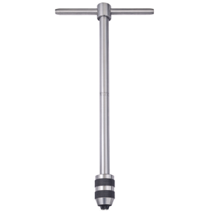 STARRETT 93F Tap Wrench, T, Sliding, 1/4 Inch Min. Tap Size, 1/2 Inch Max. Tap Size | CU4PGN 30C247