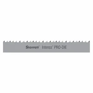 STARRETT 99186-05-10-1/2 Band Saw Blade, 1/2 Inch Blade Width, 70-1/2 Inch Size, 0.025 Inch Blade Thickness | CU4LLU 54GH80