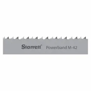 STARRETT 99297-13-01 Band Saw Blade, 1 Inch Blade Width, 13 Feet 1 Inch Size, 0.035 Inch Blade Thickness | CU4KUJ 32XT23