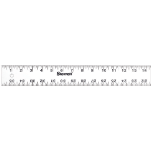 STARRETT ASE-36 Aluminum Rule Straight Edge, 36 Inch | CU4NZC 44WH14