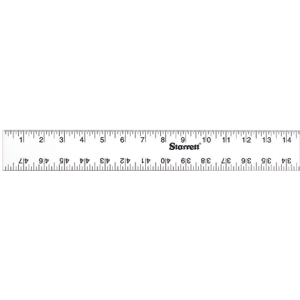 STARRETT ASE-48 Aluminum Rule Straight Edge, 48 Inch | CU4NZD 44WH15