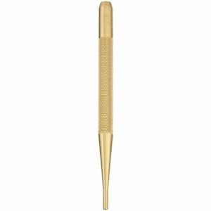 STARRETT B565B Brass Drive Pin Punch 3/32 Inch Tip 4 Inch Length | AC8HQE 3AET2 / 12466