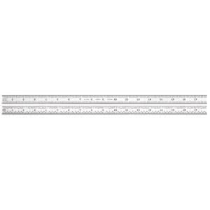 STARRETT C316R-18 Rule, 18 Inch Size | CU4NZR 30A945