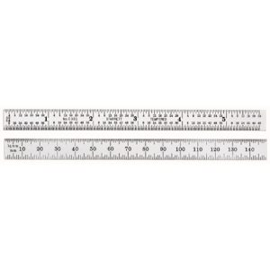 STARRETT C331-150 Steel Rule Flexible 6 Inch Type 31 Graduation | AC4HBL 2ZUU4 / 51331