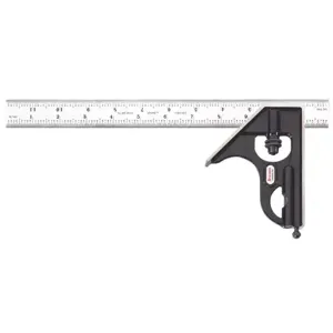 STARRETT C33H-12-16R Combination Square | CU4MWN 26Z030