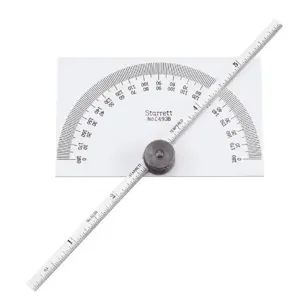 STARRETT C493B Protractor And Depth Gage 6 In | AC4HDA 2ZUY4 / 52534