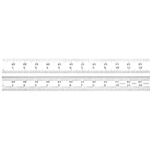 STARRETT C604R-24 Steel Rule Spring Tempered 24 Inch 4r Graduation | AC4HCF 2ZUW4 / 52681