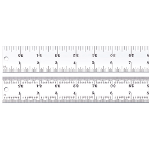 STARRETT C604R-36 Steel Rule Spring-tempered 36 In | AE6NBF 5UAU6 / 52682