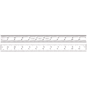 STARRETT C604RE-12 Rule, 12 Inch Size | CU4NZM 30A936