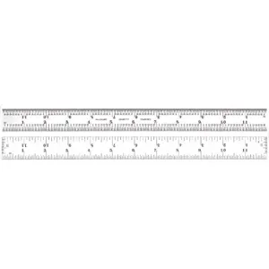 STARRETT C604RE-12 Rule, 12 Inch Size | CU4NZM 30A936