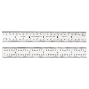 STARRETT C616R-6 Rule 6 Inch | AH2QNM 30A981 / 52701