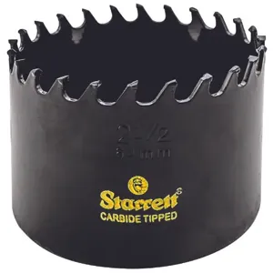 STARRETT CT212 C/T Holesaw 2 1/2IN | CU4NNM 26Y795