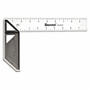 STARRETT K53-8-N Stainless Carpenters Try Square, 8 Inch Size | CU4PEW 44WG98