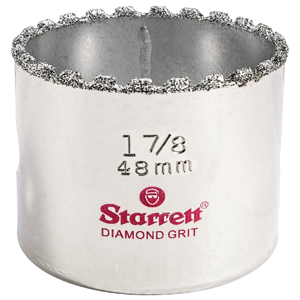 STARRETT KD0178-N 17/8IN Diamond Grit Holesaw | CU4NNC 26Y563