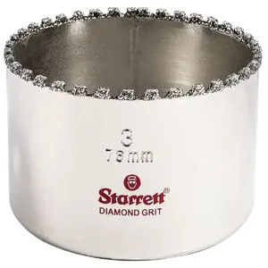 STARRETT KD0300-N 3IN Diamond Grit Holesaw | CU4NNG 26Y621